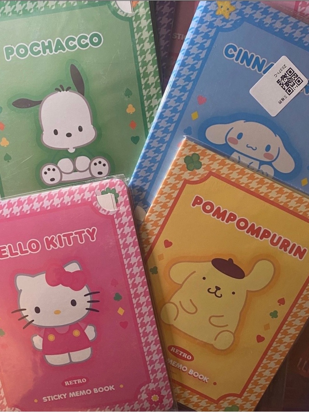 3 for $16 - Sanrio Hello Kitty KUROMI Sticky Note Memo